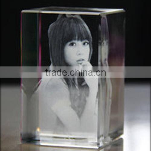 used 3d glass/crystal laser engraving machine