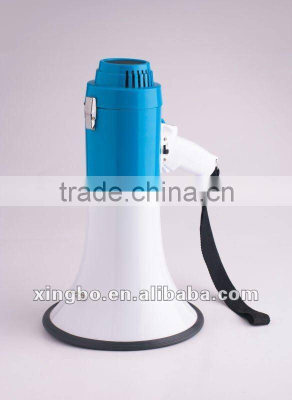 45w high quality handheld megaphone with pistol grip,cone-shaped horn megaphone hotsale in Germany and Japan
