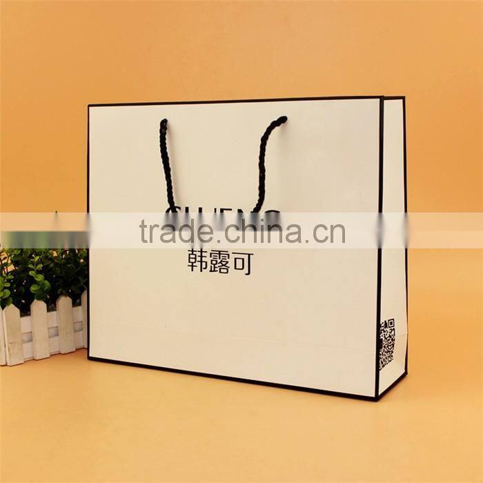 Professional Supplier Eco-Friendly Black Paper Bag