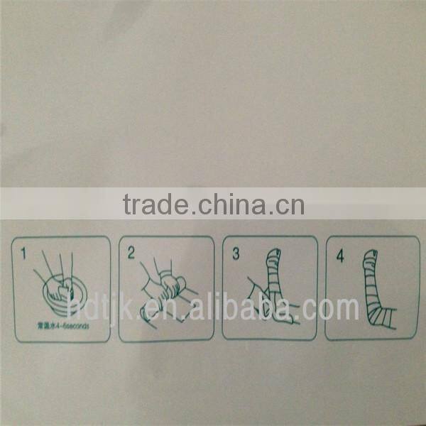 with CE&FDA approved orthopedic leg splint