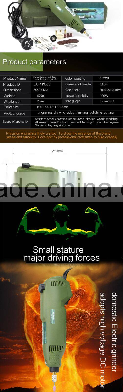 LAOA electrical diamond drill driver nail art construction drilling manicure tools