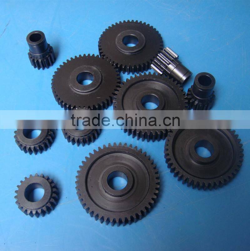 Factory machined plastic part injection gear small gear wheel