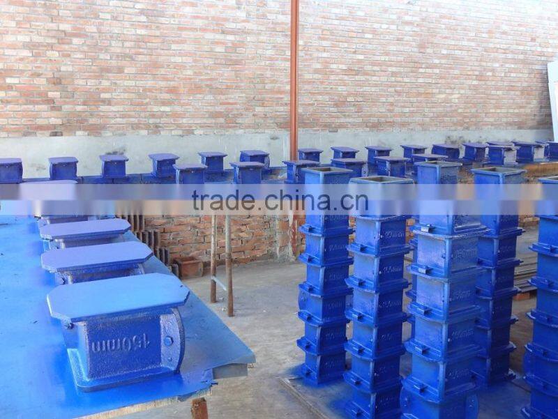 100*100*100 mm Cast Iron Concrete Cube Test Mould (Two Parts)