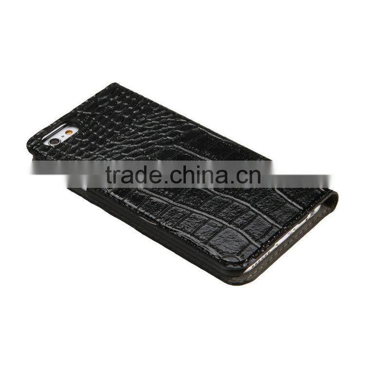 Premium PU leather case for iPhone 6 High quality mobile phone case cover