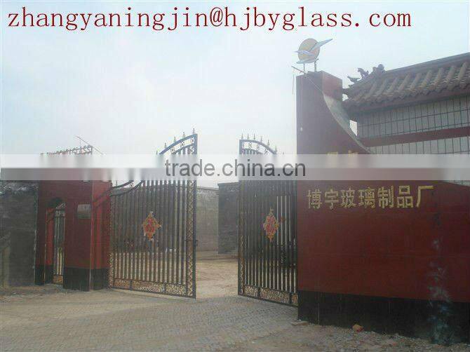 2014 graceful design transparent oil and vinegar bottle