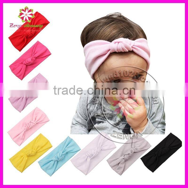 Bow lace headband, lace elastic headband, elastic lace headband