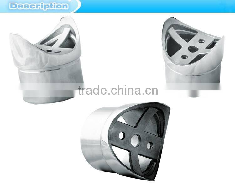 Durable 304 stainless steel handrail mounting bracket ,stair railing bracket