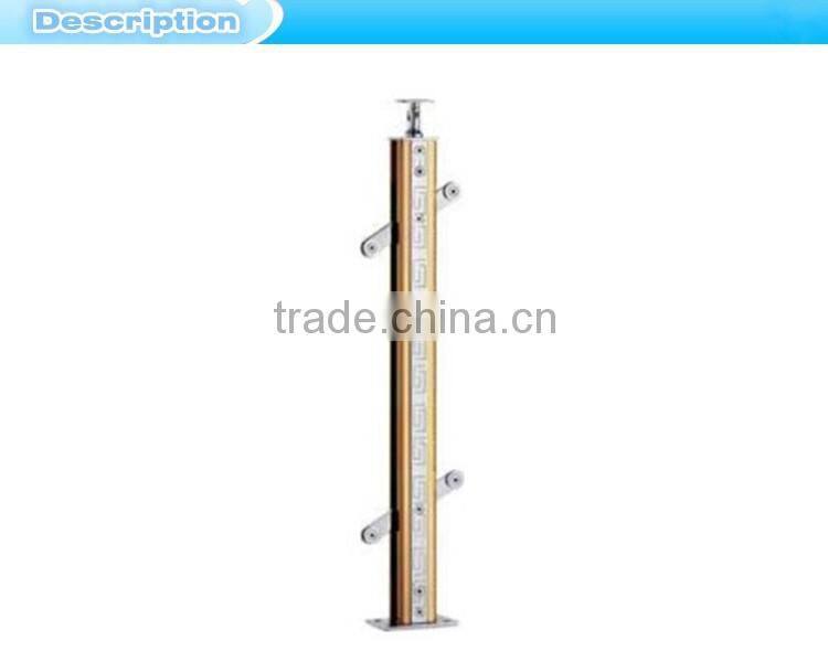 Modern balcony stainless steel railing design