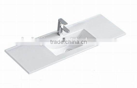 Bathroom vanity cabinet basin ceramic wash basin(BSJ-E360-100)