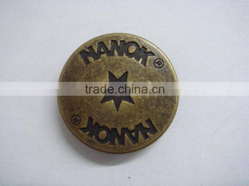 20mm hot sale metal snap waterproof push button