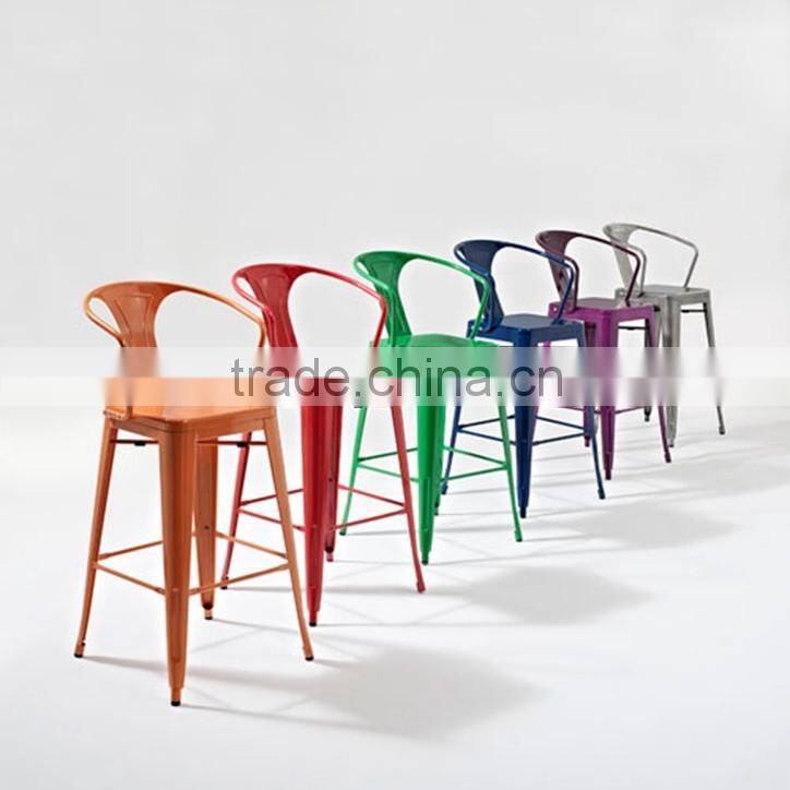 wholesale colors metal dining chairs for sale