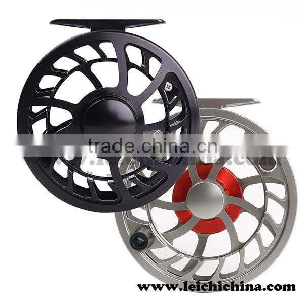 Clicker drag system fly fishing reel classic fly reel