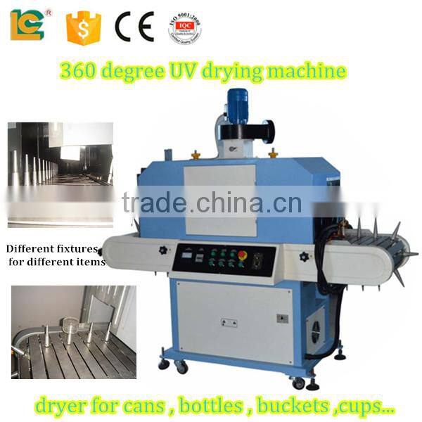China UV lamp curing Machine for screen printer factory screen printing machine serigraphia Bottle cup UV dryer oven LC-UV4000S2