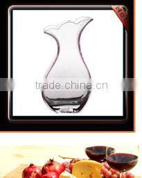 Best Selling Handmade Clear Floor Glass Vase