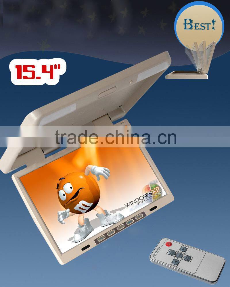 Manufacturer of 15.4" Car TV Roof Mount LCD Monitor