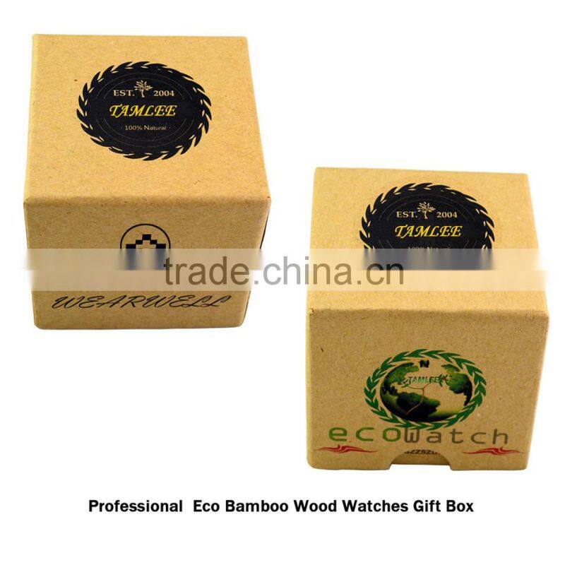 Hot Sale Imported 763 Movement Wristwatches Genuine Leather Bamboo Wood Dress Quartz Watches for Men and Women anniversary Gifts