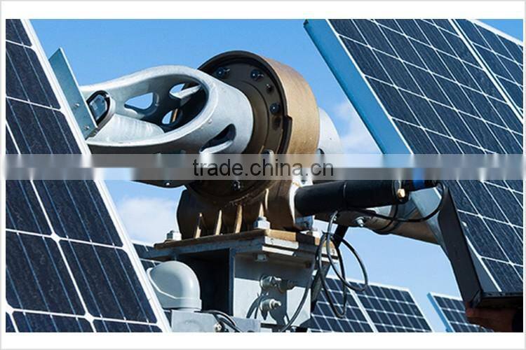 elevation install slew drive with flange and encoder for solar tracker
