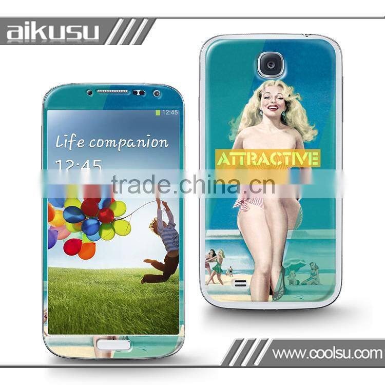 Wholesale china factory decal 3D skin case cover for samsung galaxy s3 S4