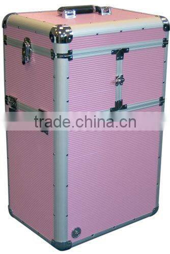 Beauty-Boxes Genoa Pink Cosmetics and Make-up Trolley