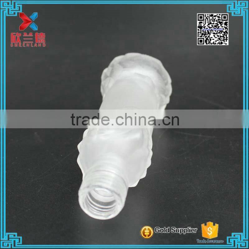 customized frosted beauty wine glass bottle 50ml