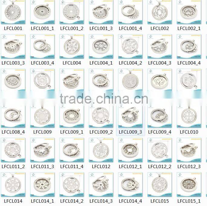 Wholesale coin holder, stainless steel floating locket