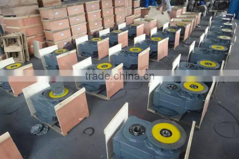 Made in China SEW F series parallel agricultural helical gearbox