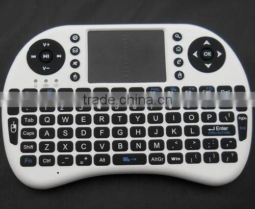 Mini wireless keyboard i8 airmouse remote keyboard for android tv box stick