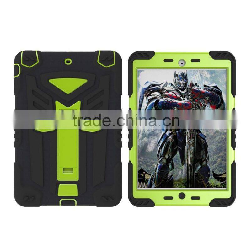 New arrived kidsproof autobot tab skin cover for iPad mini 7.9inch kickstand case