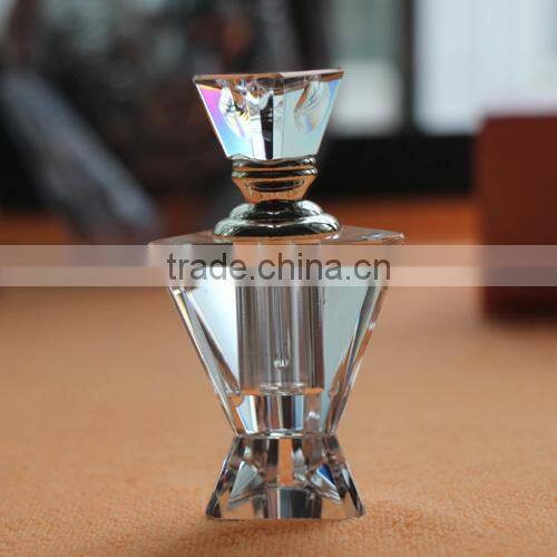 Factory 3ml perfume oil use fancy wholesale crystal perfume bottles