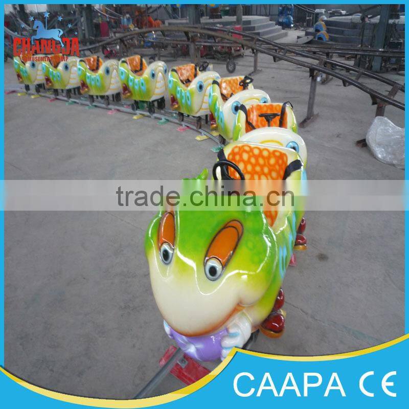amusement park China manufacturer fruit worm train