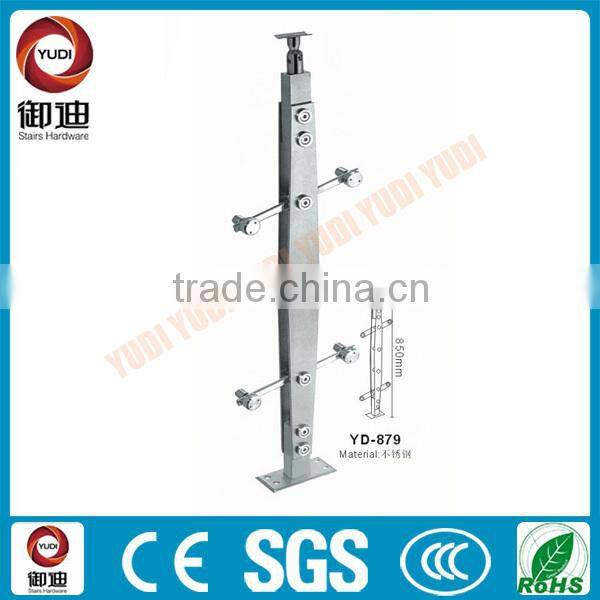 Factory price stainless steel baluster for stairs glass railings