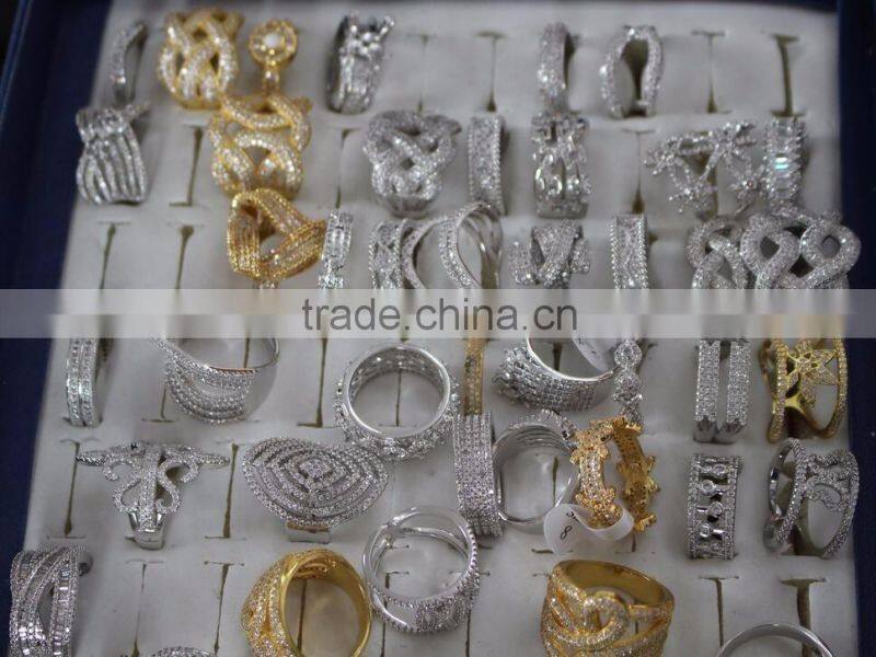 Fashion Women's Elegant Opal Cross Ring/AAA Ziron 925 Sterling Silver CZ Sideways Cross Rings