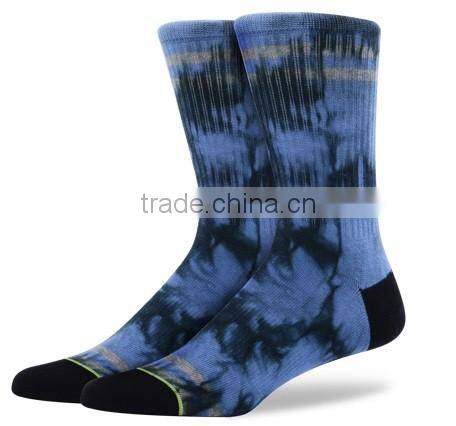 customized digital sublimation print basketball socks