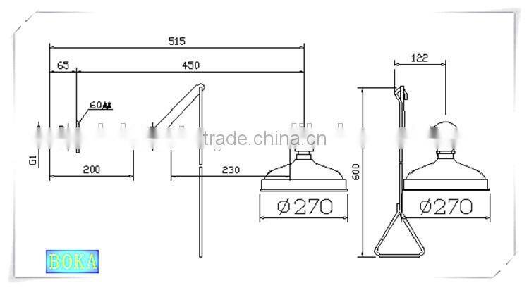 Laboratory portable emergency shower