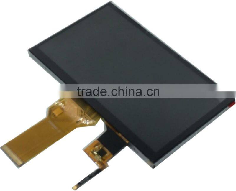 WVGA 800x 400 7.0 inch TFT LCD screen panel+ capacitive Touch with B2B rgb interface 50PIN