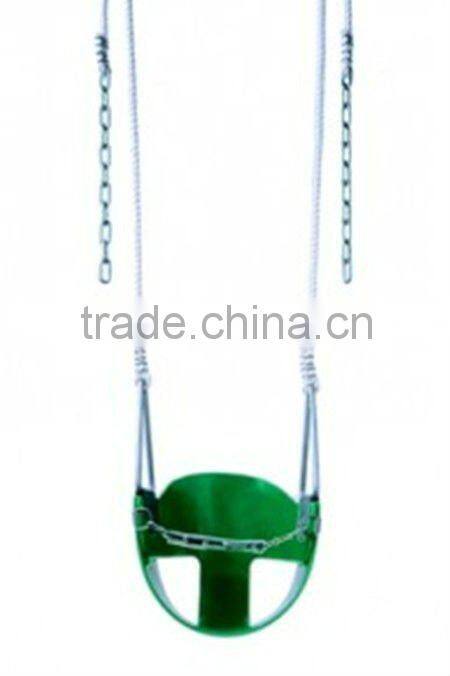 plastic baby swing chair / half-bucket toddler swing chair