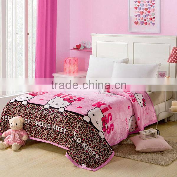 adorable picture cartoon logo printed fabric with your own design and customization