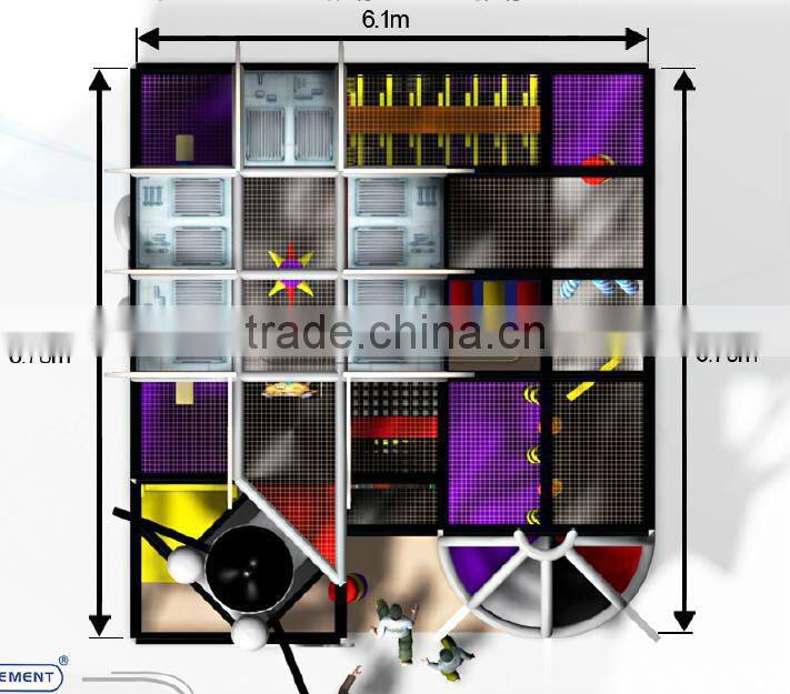 CHEER AMUSEMENT Space themed indoor playground
