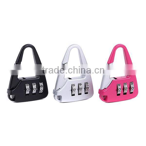 3-digital code safe number lock for bags