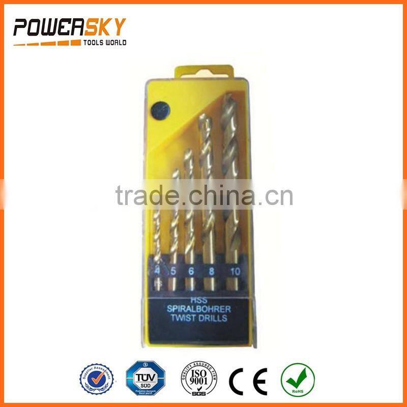 5PC Twist Drill Set