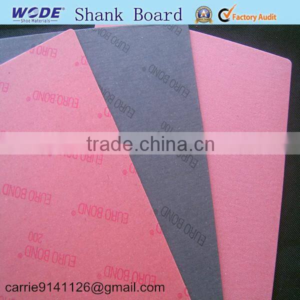 shank board for shoes, orange board, shank sheet
