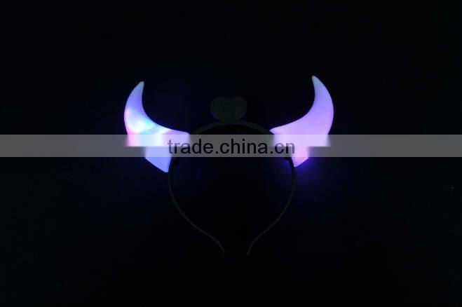 Flashing led head bopper star