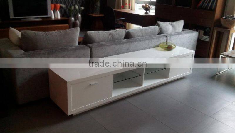 High gloss furniture living room