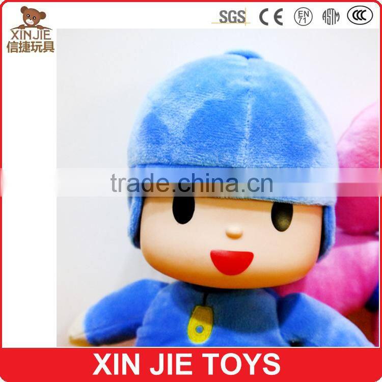 12inch blue plush boy doll customize figure dolls 100% polyester stuffed doll toy
