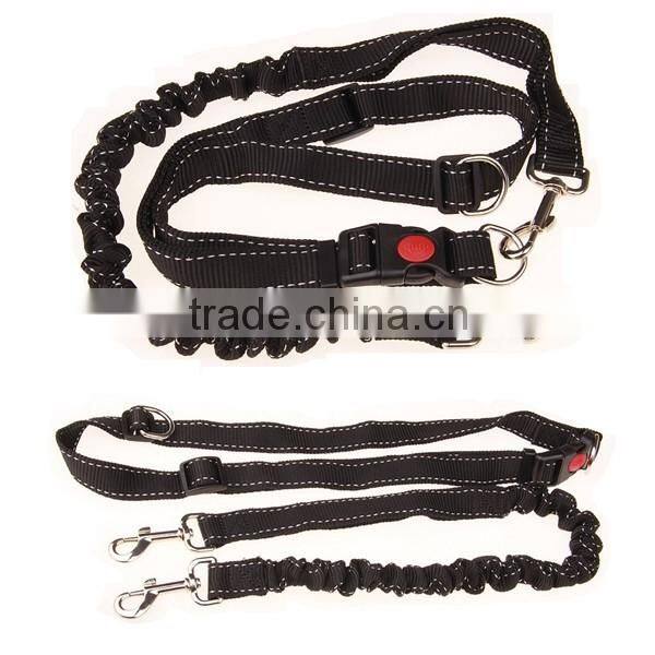 bungee leash wholesale belt leash nylon dog belt leash