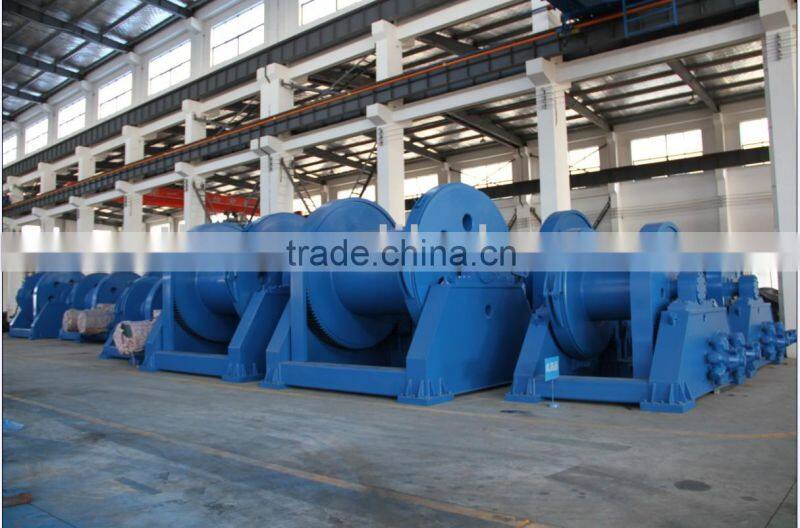 600KN double drum electro-hydraulic winch with high quality