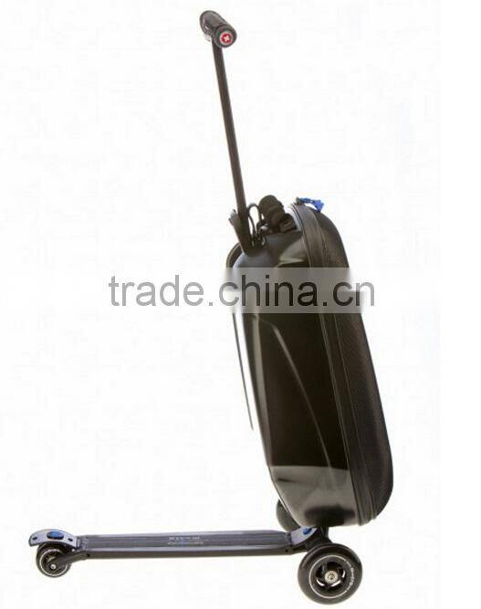 PC/EVA luggage abs luggage scooter luggage