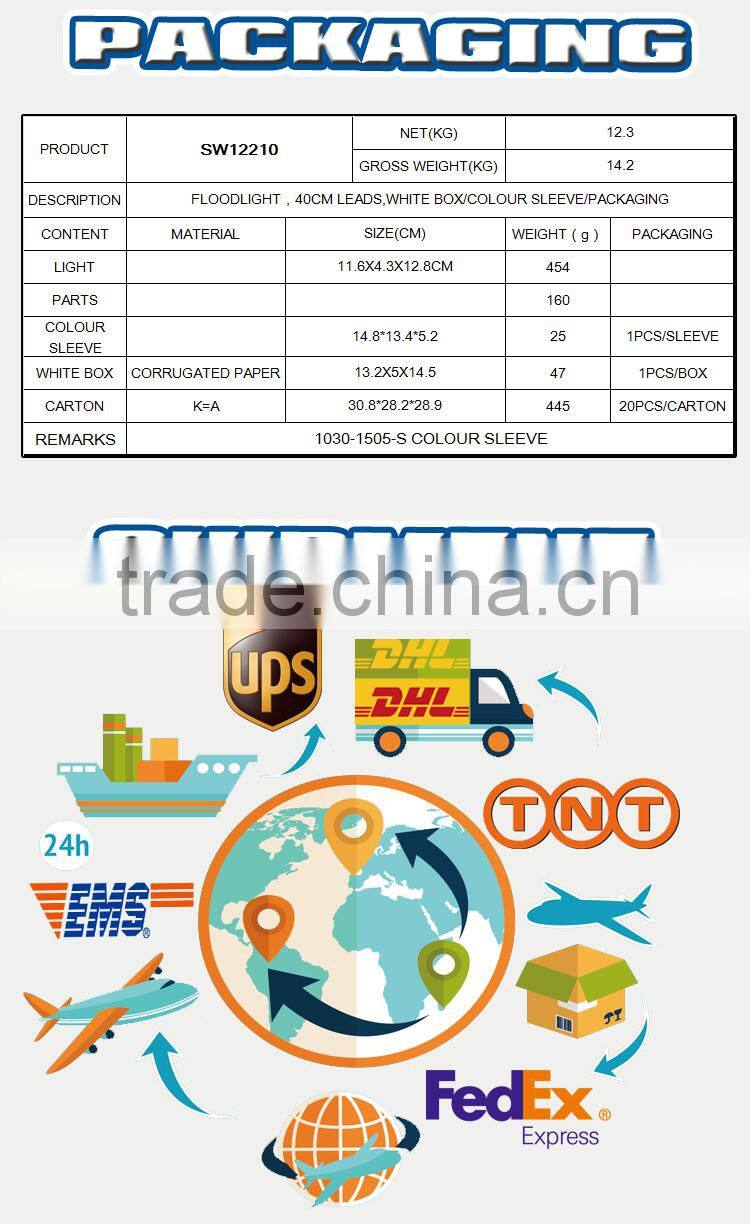 15w flood light led work lamp,epistar led chips,portable led work light rechargeable floodlight