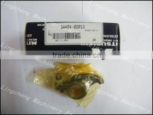 Genuine MITSUBISHI 34404-02013 ROCKER ASSY for D04FR S4K S6K engine for SK130-8 excavator