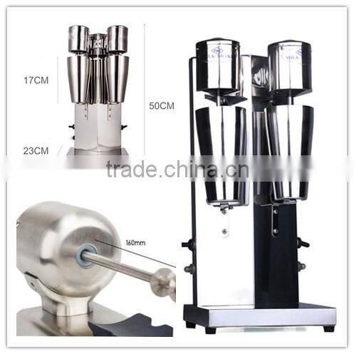 High Quality Stainless Steel Double Cup Automatic Milk Shake Mixer